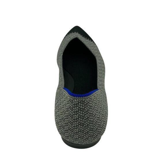 Rothy's The Point Grey Mist Captoe US Size 7 Womens Ballet Flat Slip On Shoes - Picture 4 of 11